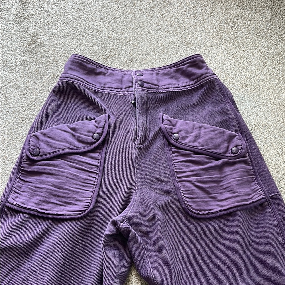 Free People Purple Timmons Pants XS